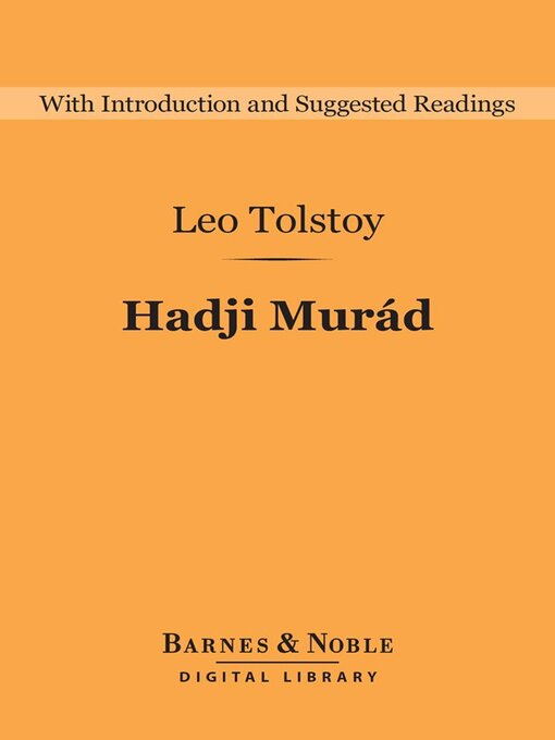 Title details for Hadji Murad by Leo Tolstoy - Available